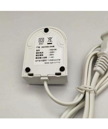 Replacement White Electric Toothbrush Charger for Philips HX6100 HX6530 HX6950 HX8140 HX6930 - US Plug | Fast International Shipping - Buy Online on GoSupps.com