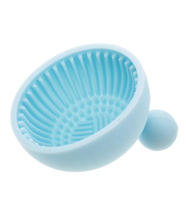 Makeup Brush Cleaning Tray Makeup Brush Washing Bowl Makeup Brush Cleaner Pad Cosmetic Brush Cleaning Pad Makeup Brush Cleaner Tool Makeup Brush Washing Mat Scrubber