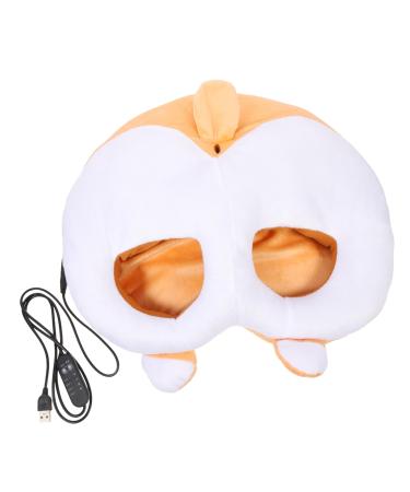 Solustre 1 set of electrically warm shoes USB plush slippers winter slippers boots Heated pillow thermal foot pillow Electrically heated shoes USB house shoes heating pillows high tip