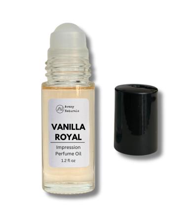 Body Oils for Women - Bigger & Better Roll on Perfume Samples Alt Fragrances for Women Long Lasting Oil Based Cologne Perfumed & Scented Aroma for Skin 1.2 Fl Oz (Vanilla Royal)