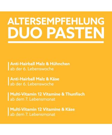 GimCat Duo Paste Anti-Hairball Malt & Chicken - 50g Cat Snack for Hairball Control | Shop Internationally - Buy Online on GoSupps.com
