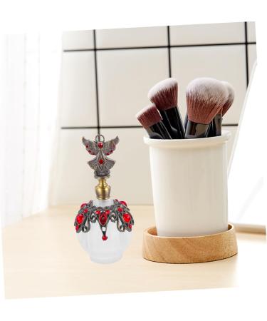 Housoutil Perfume Bottle Essential Oil Bottle Storage Bottle Household Red Travel Aluminum Alloy 13x5x5cm Red - Buy Online on GoSupps.com