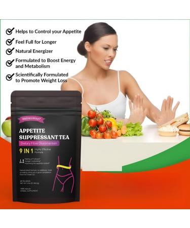 Tisane Coupe-faim Base De Plantes Soutien Naturel For La Gestion Du Poids Sans Caf ine Infusion Bien- tre Quotidienne(3PCS) - Buy Online on GoSupps.com