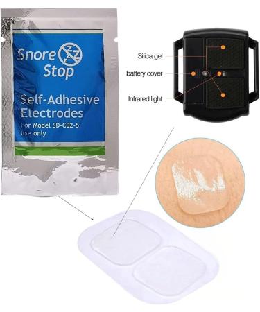 10 Pairs Snore Stopper Patch - Electrode Conduction Sticker for Anti-Snoring Wristbands - Buy Online on GoSupps.com