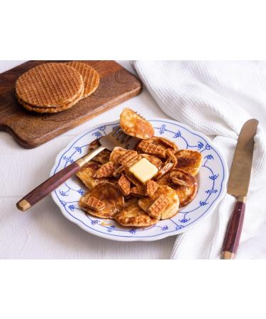 Daelmans Stroopwafels - Authentic Dutch Caramel Waffles in Delft Blue Tin - 330g - Buy Online on GoSupps.com