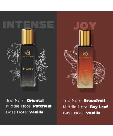 The Man Company Specially Curated Perfume Gift Set 4X20Ml - A Gentlemen's Desire | Premium Long-Lasting Fragrance| Citron For Travel| Intense For Office| Musk For Sports| Joy For Outing 80 Ml - Buy Online on GoSupps.com