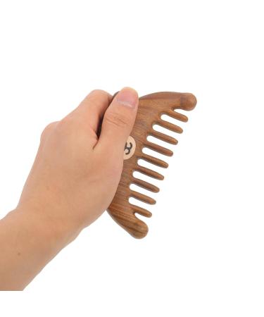 Ipetboom Wooden Scalp Massage Comb - Cute Hair Comb for Relaxation | Perfect Gift for Women & Men - Buy Online on GoSupps.com