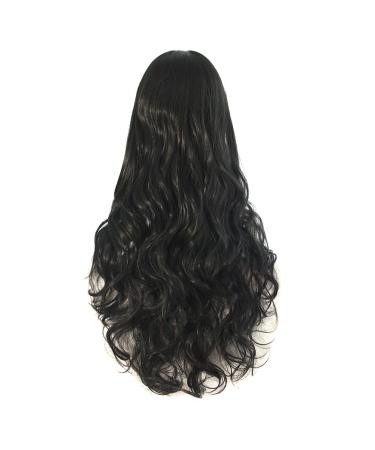 MapofBeauty 32 Long Black Spiral Curly Cosplay Costume Wig - Best Quality Hair Wig for Cosplay & Fashion - Buy Online on GoSupps.com