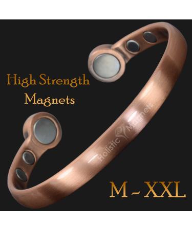 Holistic Magnets Strong Magnetic Bracelet for Arthritis | Men's & Ladies Copper Wrist Healing - Perfect Gift Idea - Buy Online on GoSupps.com