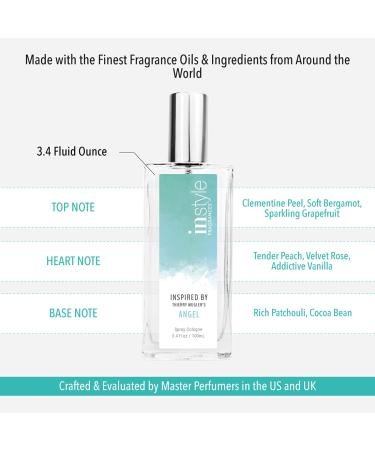 Instyle Fragrances Angel Eau de Toilette | Thierry Mugler Inspired | Vegan & Paraben Free | 3.4 oz - Pack of 1 - Buy Online on GoSupps.com