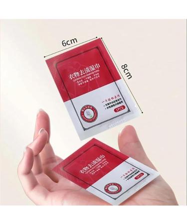 Goniome Stain Removal Wet Wipes Clothing Stain Removal Wet Wipes Portable Emergency Stain Removal Wet Wipes Individual Wrapped Cleaning Wipes 20 Pcs/Pack (3 Box) - Buy Online on GoSupps.com
