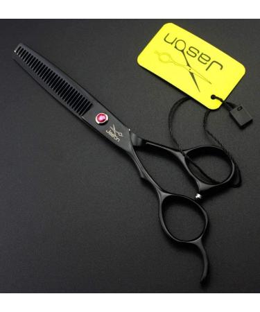 Retro Barber Scissors Luxury Hair Scissors 6 Inch Professional Japanese Scissors Professional Hairdressing Scissors Purple Professional Hairdressing Scissors(Color:E Size:Flat Cut 6 inch) Flat cut 6 inch E