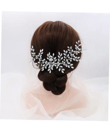FRCOLOR Set of 2 Hair Comb for the Bride Wedding Hair Clip Headpiece for the Bride Wedding Hair Accessories Tiara Hair Accessories Wedding Hair Comb Bridal Hair Comb Crystal - Buy Online on GoSupps.com