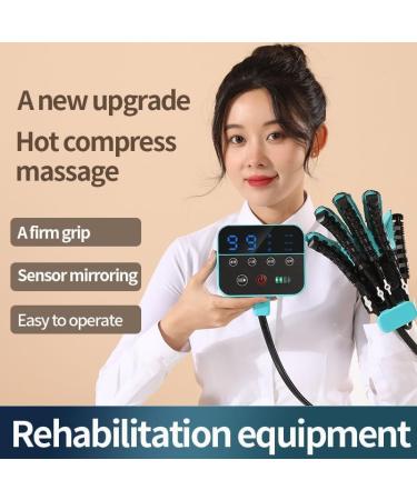 Rehabilitation Robot Gloves for Hand Recovery | Electric Finger Training Device | Hemiplegia Rehab Exerciser | Adjustable Strength & Temperature | Size LEFT L - Buy Online on GoSupps.com