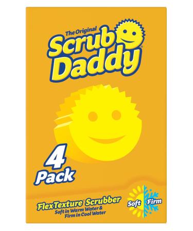 Scrub Daddy All Purpose Cleaning Paste Kit- PowerPaste - Natural Cleaning Product, Non-Toxic, Multi-Surface, Includes PowerPaste and Dye-Free Scrub