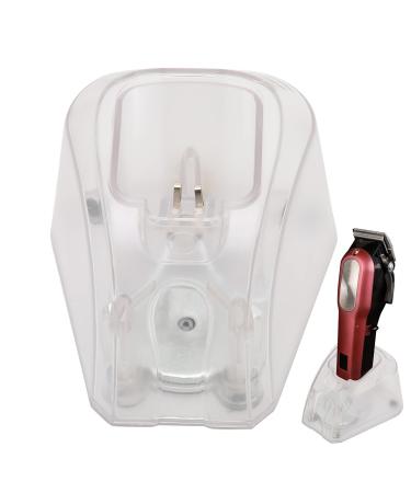 Electric hair cutter charging stand loading station load space replacement accessories suitable for choice 8148/8164/8509/8591/2240/2241 Elektrische Hairschneider series (clear)