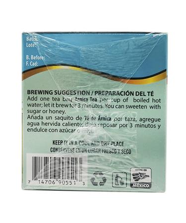 Herbacil Arnica Tea - 25 Bags x 2 Pack | Organic Herbal Tea Blend - Buy Online on GoSupps.com