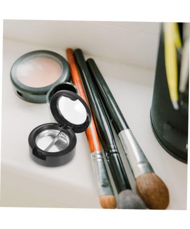 FOMIYES 30 Pcs Eye Shadow Box Eyeshadow Empty Cosmetics Case Plastic Highlighter Case Shell Pack Travel mediumx5pcs Blackx5pcs - Buy Online on GoSupps.com