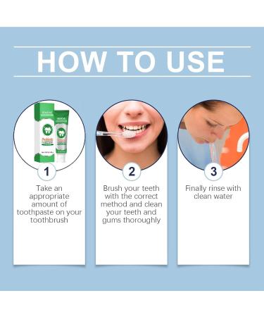 Probiotic Clarifying Toothpaste Gum Care & Fresh Breath Natural Probiotic-Enriched Formula Toothpaste for Sensitive Teeth Protection (2PCS) - Buy Online on GoSupps.com