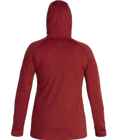 NRS Women's Silkweight Vesi Hoodie - Vino (Small) | Lightweight and Stylish - Buy Online on GoSupps.com