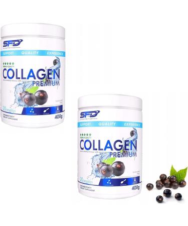 SFD Collagen Premium Complex Powder Food Supplement - Collagen MSM Vitamin C Hyaluron Protein - Protects Joints Cartilage Improves Skin Appearance Hair Nails 400g - Buy Online on GoSupps.com