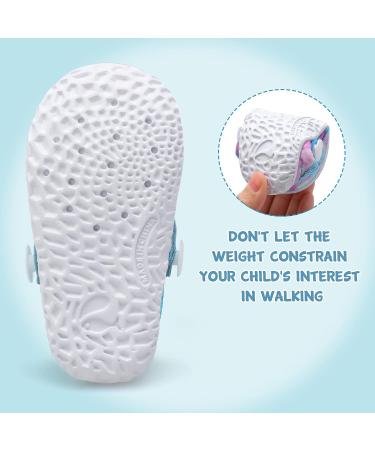 FEETCITY Baby Sandals - Summer Crib Shoes for Infants, Pinkfishscale, Size 7-8 - Buy Online on GoSupps.com