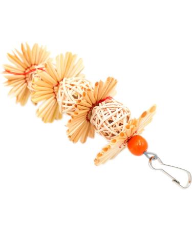 Bac-kitchen Parrot Cage Toys - 5 Pack Shredder & Foraging Hanging Toy Set for Budgie, Lovebirds, and Conures - Buy Online on GoSupps.com