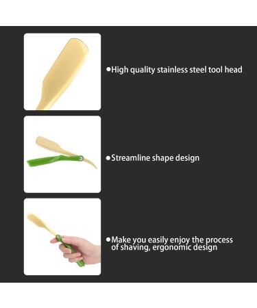 Vintage Folding Men's Razor Rack - Green Manual Face & Hair Razor Holder for Salon & Barber - Perfect Tool for Grooming - Buy Online on GoSupps.com