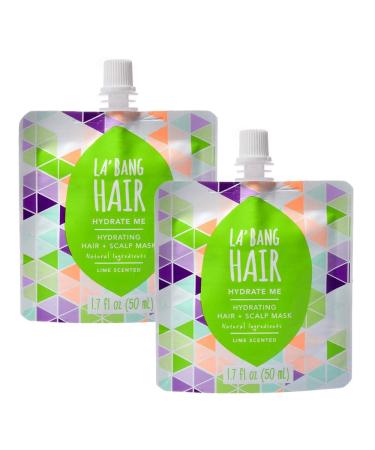 La Bang Body Repair Me Lime Hair Mask - Natural Vegan Ingredients - 2 Packs 1.7 Fl. Oz./50ml