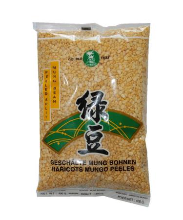 Buy GOLDEN CHEF Peeled Split Mung Beans (400g) - Premium Quality International Shipping Available - Buy Online on GoSupps.com