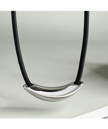 Buy Oralgo's Stylish Torques Choker-Halkette | Unique Titanium Steel Collarbone Chain Jewelry for Women & Girls - Fashion Accessory - Buy Online on GoSupps.com