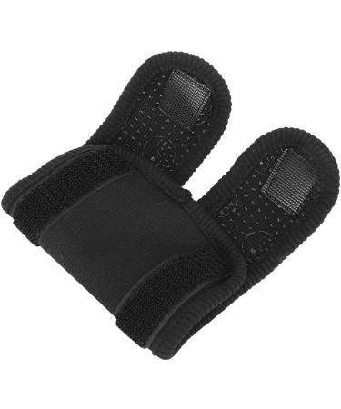 2Pcs Adjustable Dog Cat Leg Brace Elastic Warm Knee Pads for Surgery Wound Support and Stability for Injury Recovery Prevent Licking (Black) - Buy Online on GoSupps.com