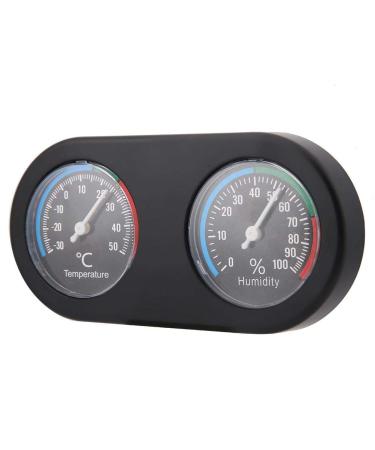 Temperature Humidity Meter Round Shape Hygrothermograph Reptile Hygrometer for Reptile for Hydrometer Humidity Reptile - Buy Online on GoSupps.com