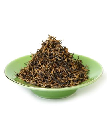 GOARTEA Th Noir 50g / 1.76oz Supreme Black Tea Bags Lapsang Souchong Tea Loose Leaf Chinese Black Tea Th Noir - Golden Buds - No Smoky Taste