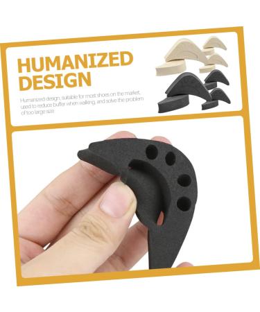 12 Pairs Toe Plug Adjustment Pads - Shoe Head Cushion Inserts for High Heels & Oversized Shoes - Buy Online on GoSupps.com