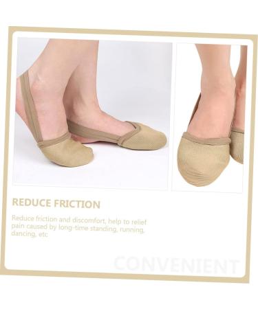 NOLITOY 5 Pairs Half Palm Toe Sleeve - Invisible Foot Socks & Metatarsal Pads for Women | Comfortable Forefoot Toe Cushions & High Heel Accessories - Buy Online on GoSupps.com