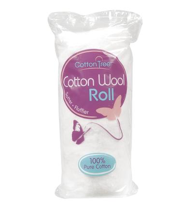Cotton Tree 100% Pure Cotton Super Soft Roll Roll 80g