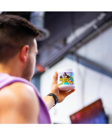 Yummy Sports Gorilla Pump Pre Workout Powder - Non Stim Pre Workout Supplement for Energy Boost for Energy Boost Focus and Pump - Sports Nutrition Pre-Workout Powder for Men & Woman - 255g 30 Servings - Pink Limonade - Buy Online on GoSupps.com
