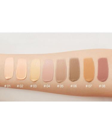 Matte Liquid Foundation Full Coverage | Longwear BB Cream | Long Lasting Concealer Makeup | Poreless & Lightweight Formula | Oil-Free Moisturizing Cream - Buy Online on GoSupps.com