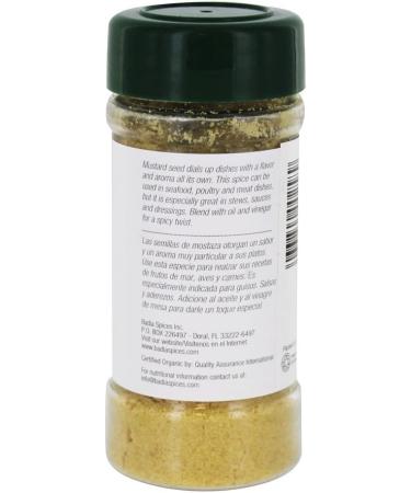 Organic Mustard Powder â€“ 2 oz | All-Natural Spice for Cooking & Seasoning - Buy Online on GoSupps.com
