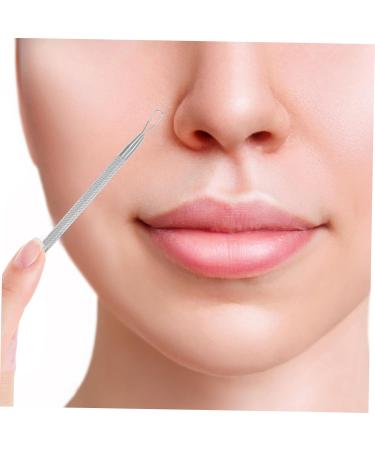 OHPHCALL 7pcs Double-headed Extrusion Ring Blemish Whitehead Popping Tool Blackhead Cleaner Stainless Steel - Buy Online on GoSupps.com