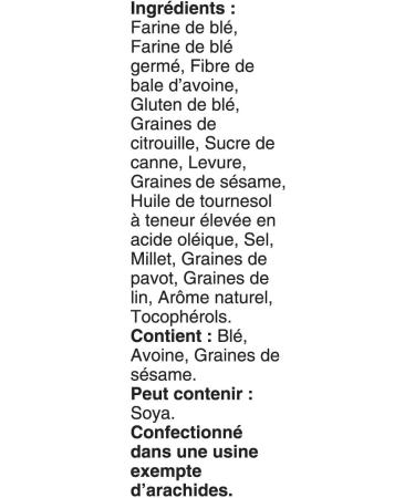 Boulangerie Grissol Melba Toast Sprouted Grain with Seeds - Savoury Light and Crispy Snack for at Home or On The Go 350g Unit Pack Pack of 1 - Buy Online on GoSupps.com