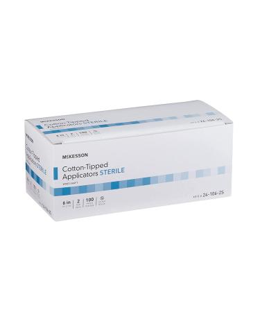 McKesson Sterile Cottontip Applicator 6 - 200/Box, Model 24-106-2s - Buy Online on GoSupps.com