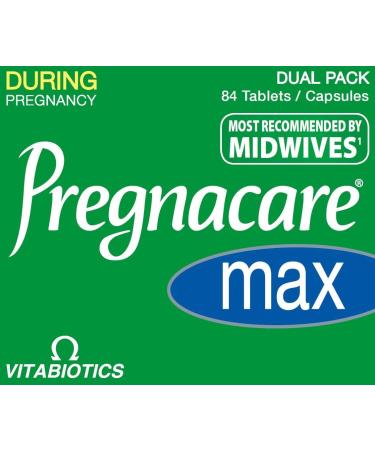 Pregnacare Max White 84 Count - Boost Your Pregnancy Nutrition with One Convenient Pack - Buy Online on GoSupps.com