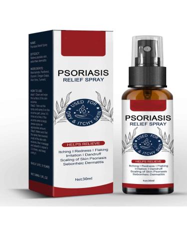 Eczema Treatment Spray Skin Smart Eczema Therapy Spray Dermeleve Steroid Free Itch Relief Cream Fast Acting Itch Relie (1PC)