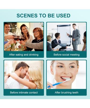 Coconut Oil Pulling Mouthwash - Mint Flavor Alcohol-Free Teeth Whitening & Tongue Scraper Set for Fresh Breath - Buy Online on GoSupps.com