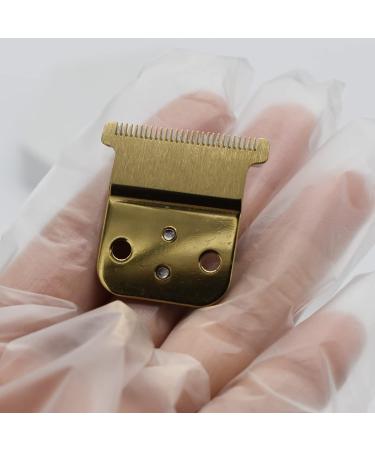 Professional Hair Trimmer T-Shaped Replacement Blades Set #32105 Compatible with Andis Slimline Pro Li Hair Trimmer D7#32655 D8#32400 (Gold) - Buy Online on GoSupps.com