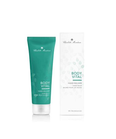 Charlotte Meentzen Body Vital Hand Balm 75ml - Nourishing Care for Dry Hands | Buy Online Internationally - Buy Online on GoSupps.com