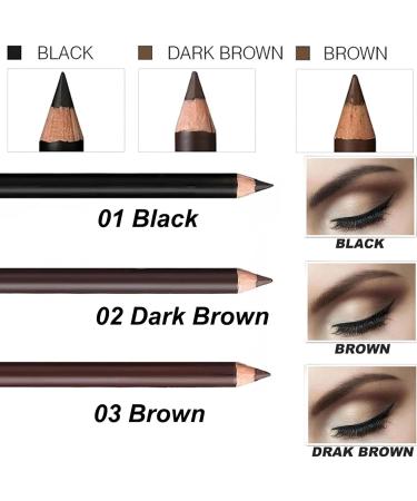 LZcczl Systemous 24 hr Waterproof Eyeliner Double Sharpenable Eye Pencil - Buy Online on GoSupps.com