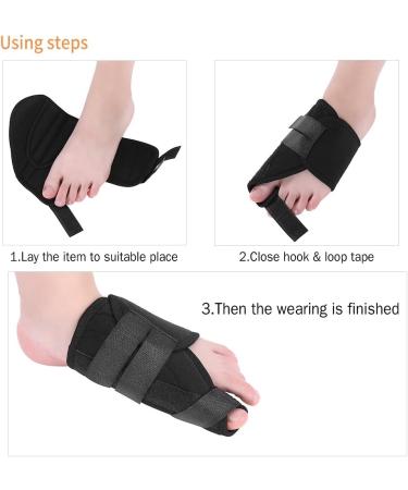 Bunion Corrector & Toe Separator - Breathable Big Toe Splint for Men & Women | Pain Relief for Hallux Valgus (Medium) - Buy Online on GoSupps.com